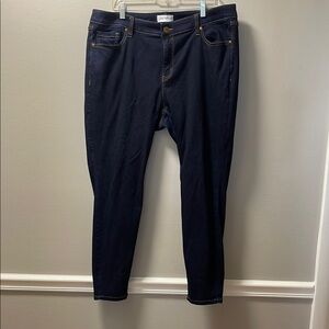 Women's Dark Blue Jeans